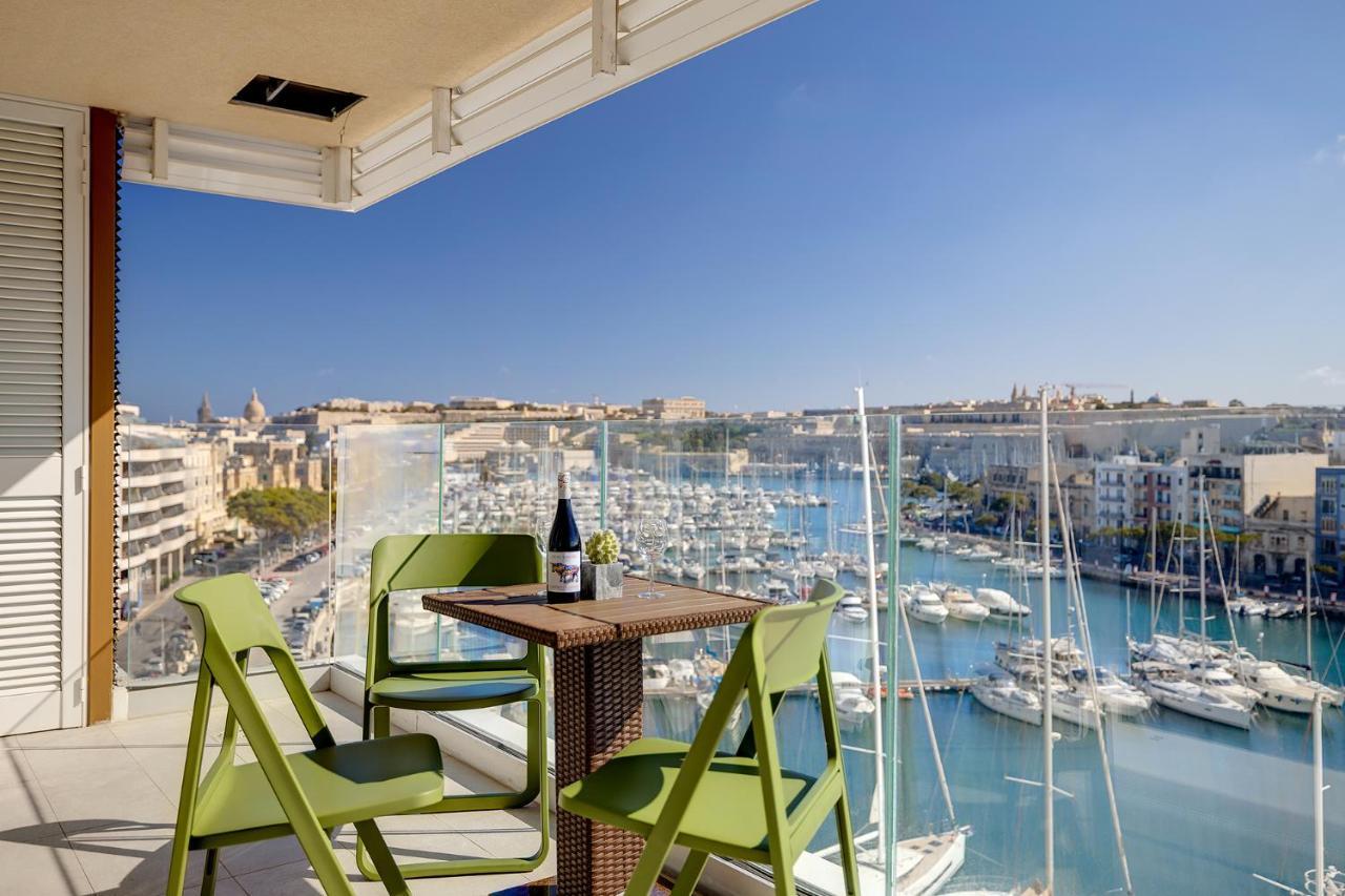 Stunning 3Br Apartment With Marina Views Ta Xbiex Kültér fotó